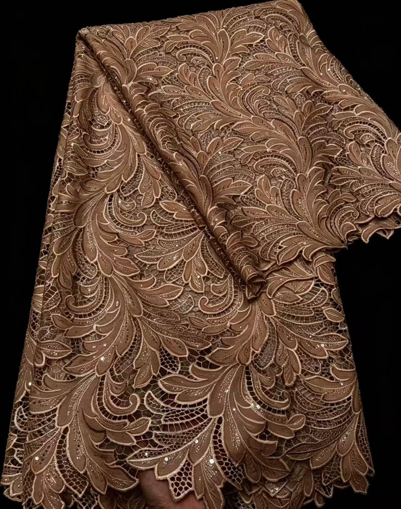 Wedding Dress Supply - 2026 Nigerian Cord Guipure Lace Fabric