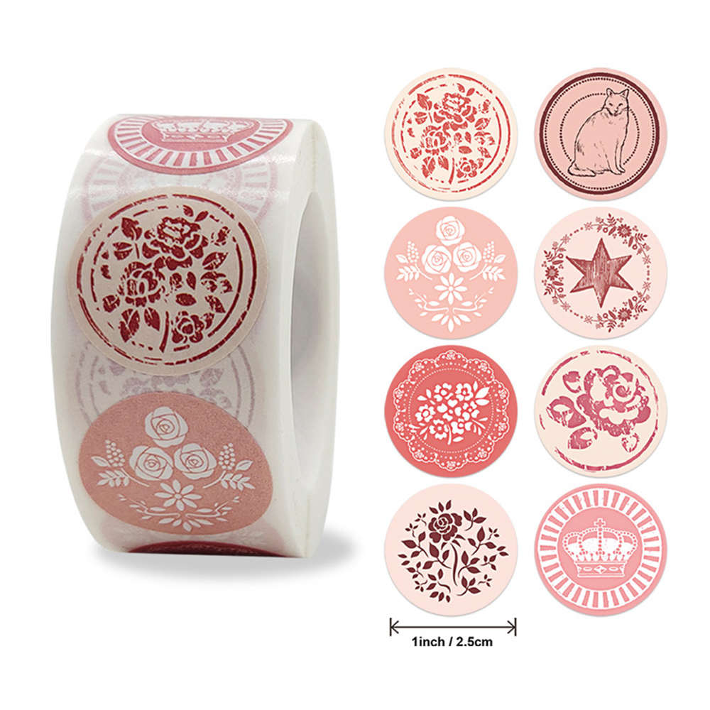 Wedding Sutra - 100-500pcs Envelope Seal Labels with 8