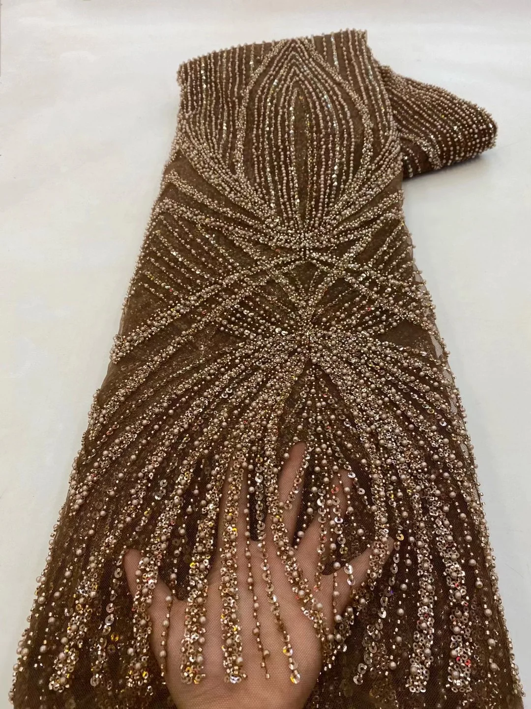 Wedding Dress Supply - 2 yards High Quality African Sequins