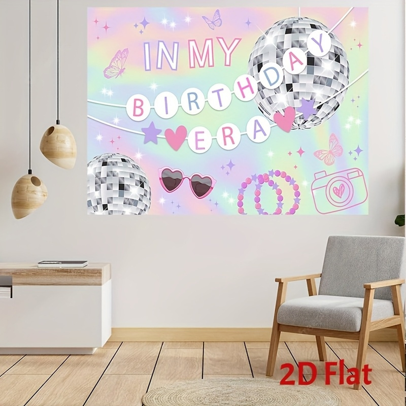 A 2D printed banner with the t - Wedding Superstar recension och pris