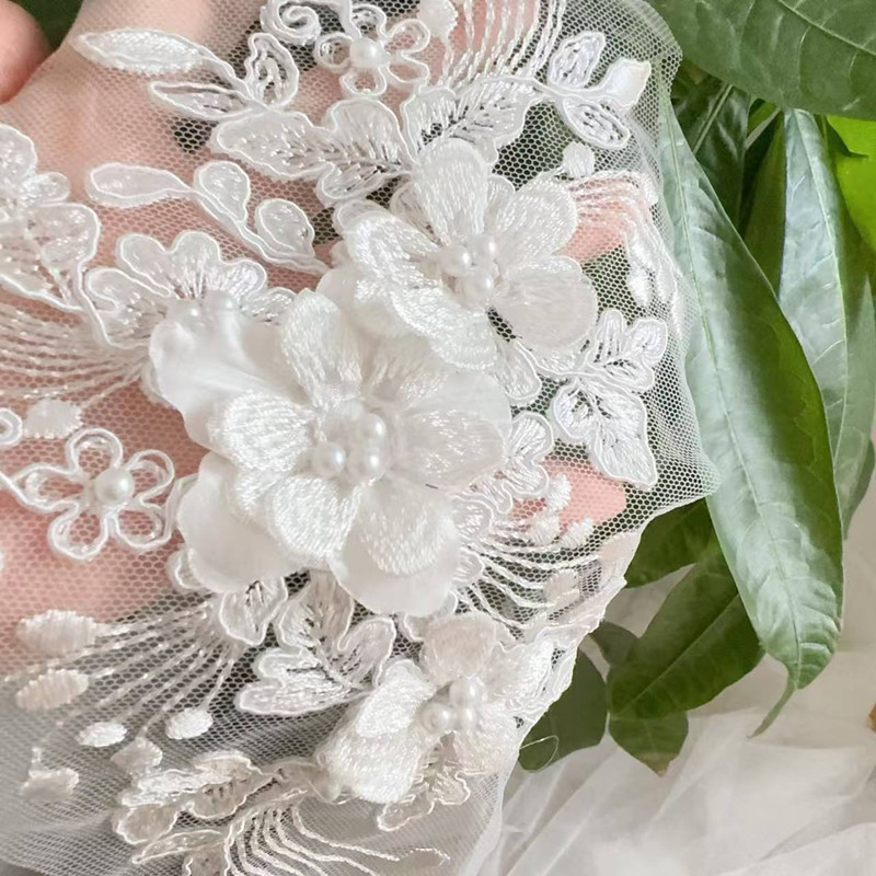 2PCS=1Pair,Rope Embroidery Pea - Wedding Dress Supply recension och pris
