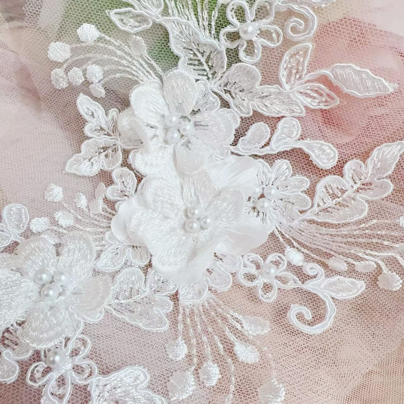 2PCS=1Pair,Rope Embroidery Pea - Wedding Dress Supply recension och pris