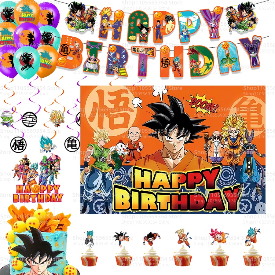 Dragon Ball Cake Topper Banner - Good Supply Wedding Cake recension och pris