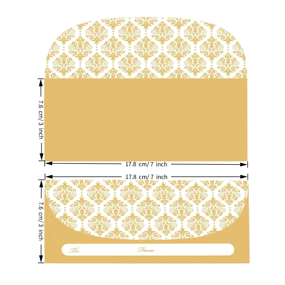 25/50 Pcs Cash Gift Envelopes  - Wedding Sutra recension och pris