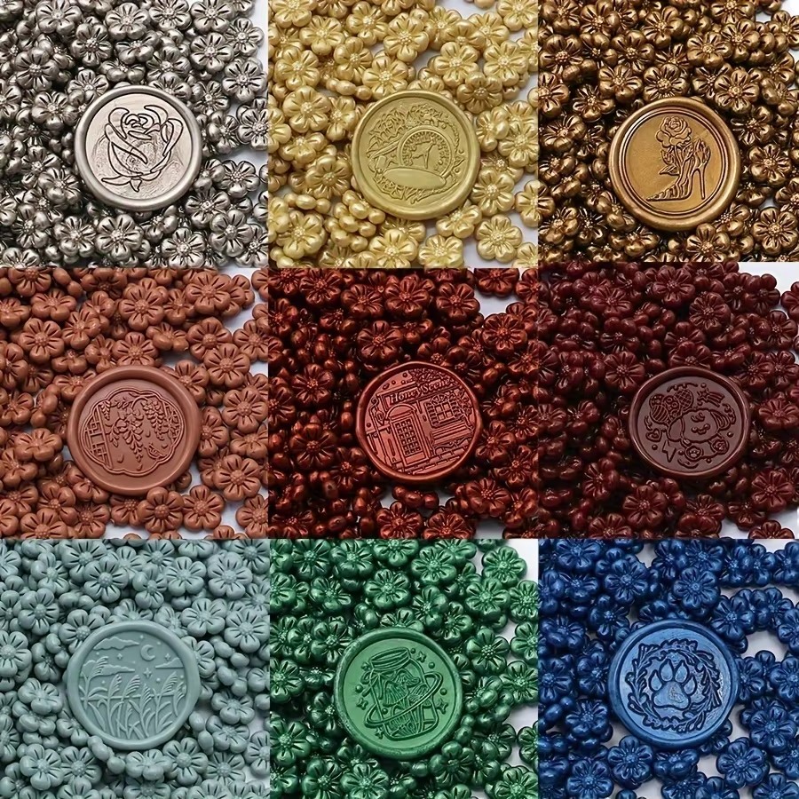 Flower-Shaped Sealing Wax Bead - Wedding Sutra recension och pris