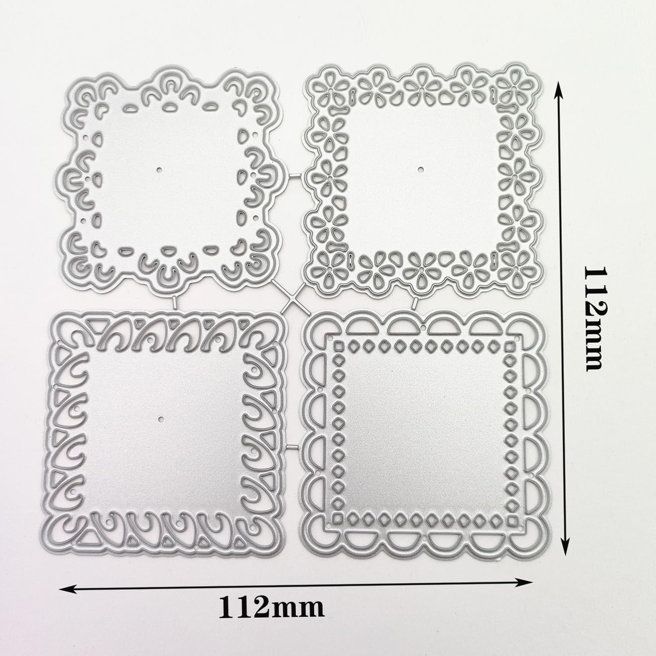 Silver Gray Metal Cutting Mold - Wedding Sutra recension och pris
