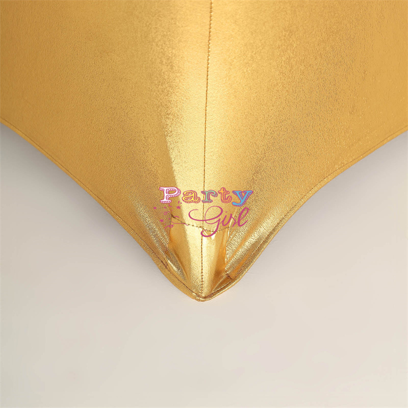 Hot Sale Metallic Spandex Tabl - Wedding Qq recension och pris