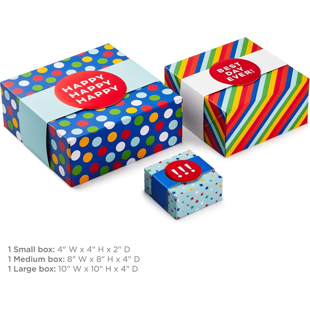 Colorful Gift Boxes Assorted S - Wedding Packaging recension och pris