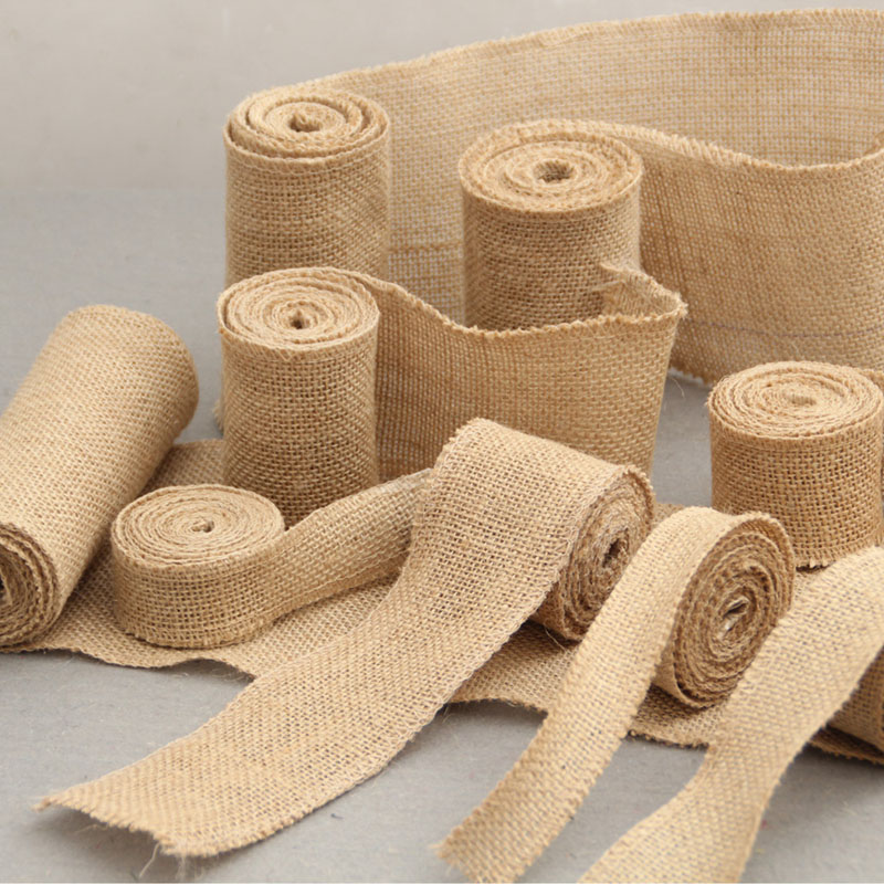 2M/Roll Natural Jute Burlap Ri - Wedding Supply Rentals recension och pris