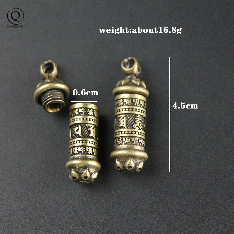 Brass Buddha GuanYin Sutra Cyl - Wedding Sutra recension och pris