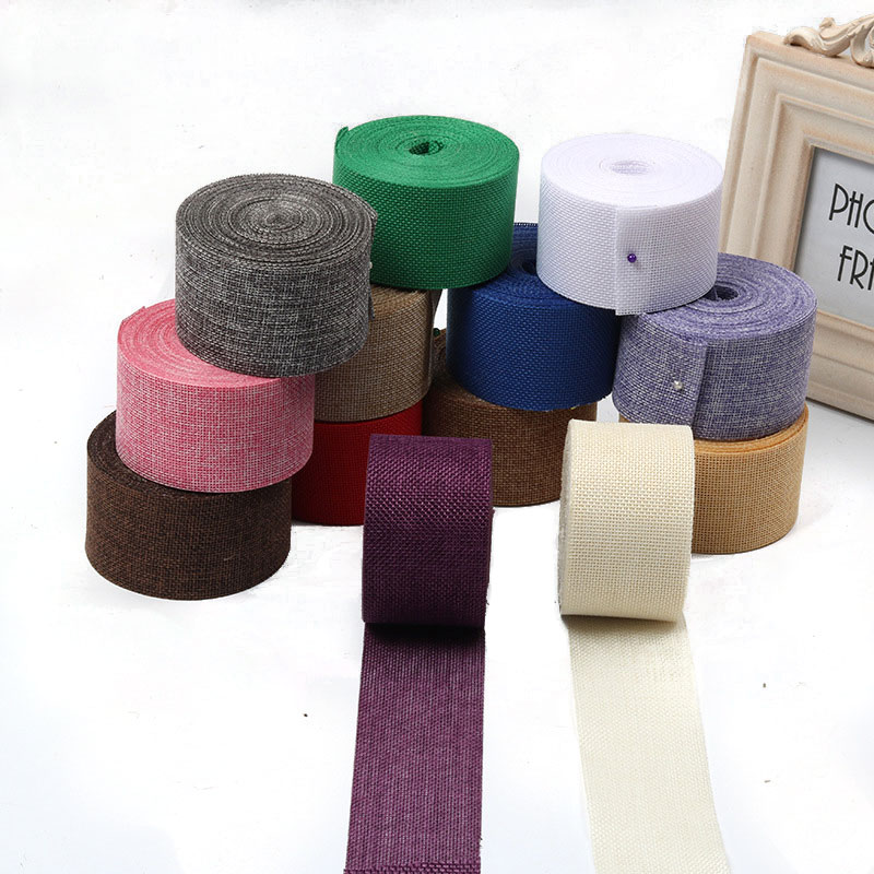 10M Imitate Jute Ribbon Colorf - Wedding Supply Rentals recension och pris