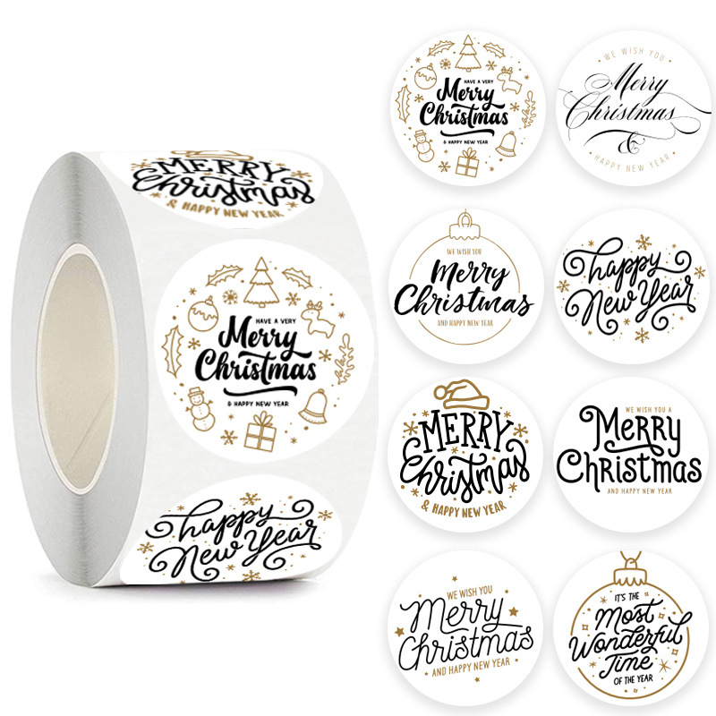 50-500Pcs Merry Christmas Stic - Wedding Sutra recension och pris