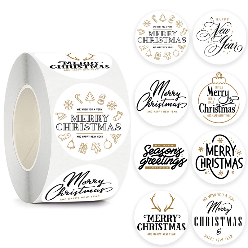 50-500Pcs Merry Christmas Stic - Wedding Sutra recension och pris